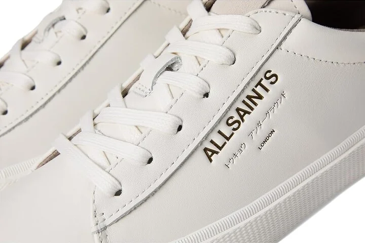 AllSaints Underground Sneakers Women's Shoes White/Off-White : 11 M, Leather - Image 7