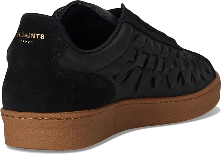 AllSaints Velma Woven Sneakers Women's Shoes Chalk White : 8 M, Leather - Image 10