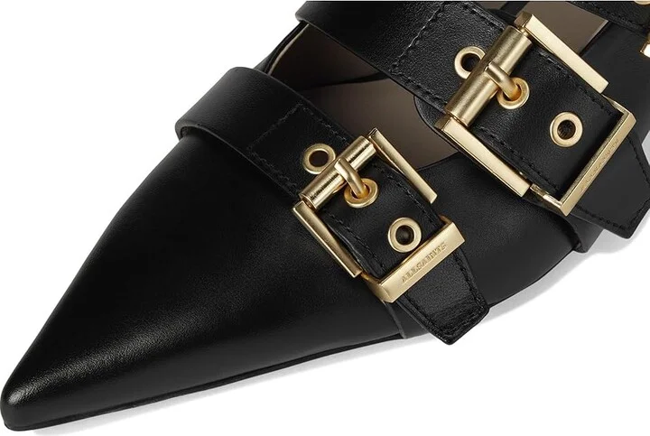 AllSaints Vivian Slingback High Women's Heels Black : 11 M, Leather - Image 7
