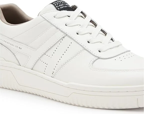 AllSaints Vix Sneaker Women's Shoes White : 10 M, Leather - Image 4
