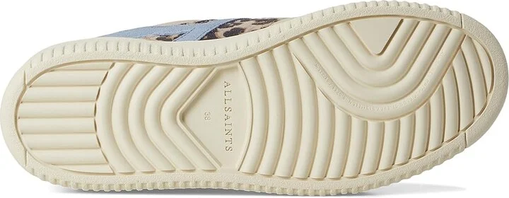 AllSaints Vix Sneakers Women's Shoes Sand Brown/Blue : 7 M, Leather - Image 3