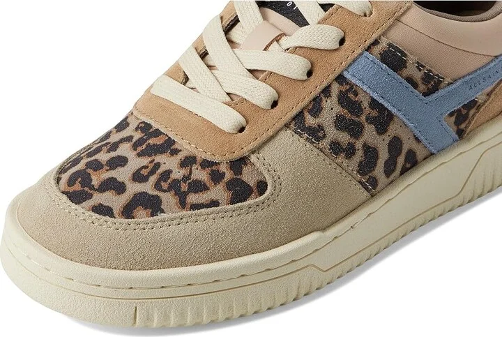 AllSaints Vix Sneakers Women's Shoes Sand Brown/Blue : 7 M, Leather - Image 7