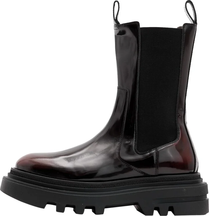 AllSaints Women's Alex Mid Calf Boot