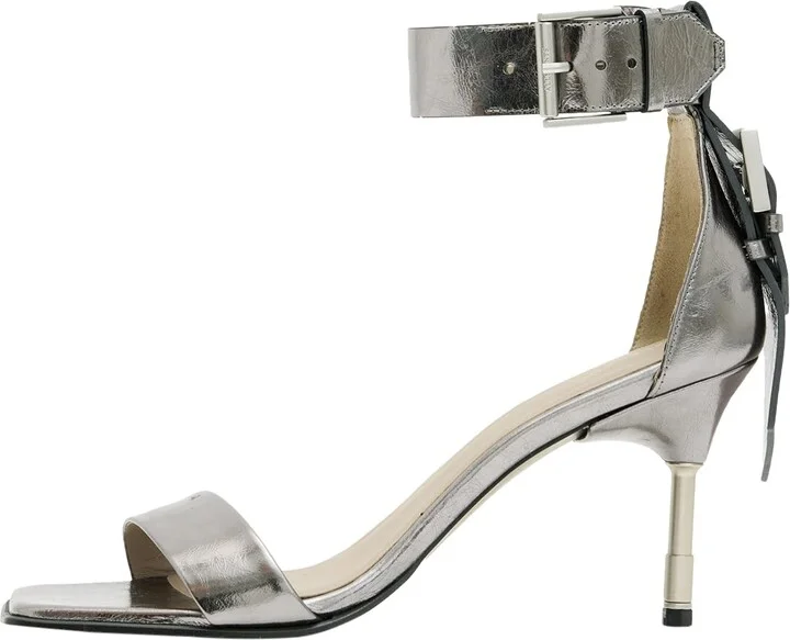 AllSaints Women's Noir MID Sandal Moccasin