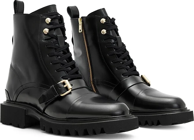 Allsaints Women's Tori Combat Boots