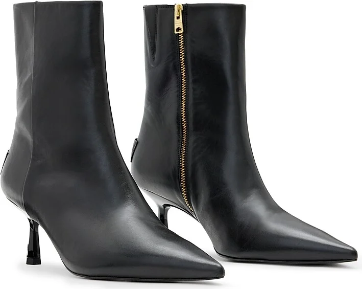 Allsaints Women's Vivian Pointed Toe Ankle Booties
