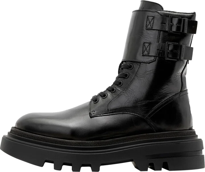 AllSaints Women's Zoe Combat Boot