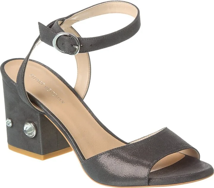 Allshine 75 Suede Block Sandal