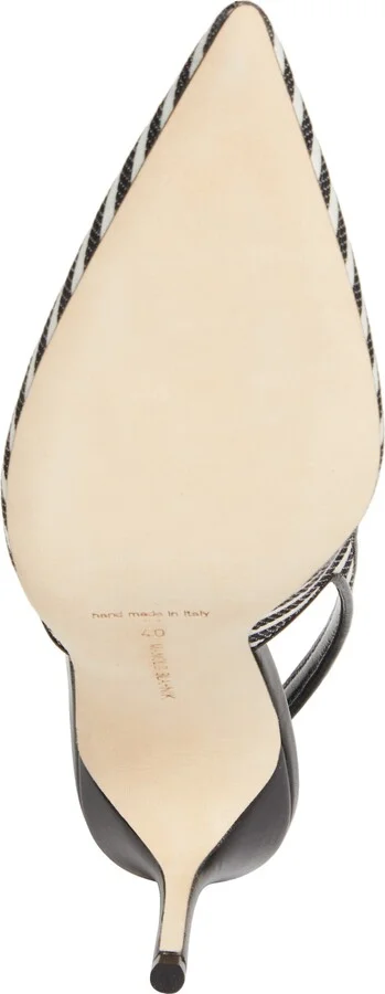 Allurafia Stripe Slingback Pump - Image 6