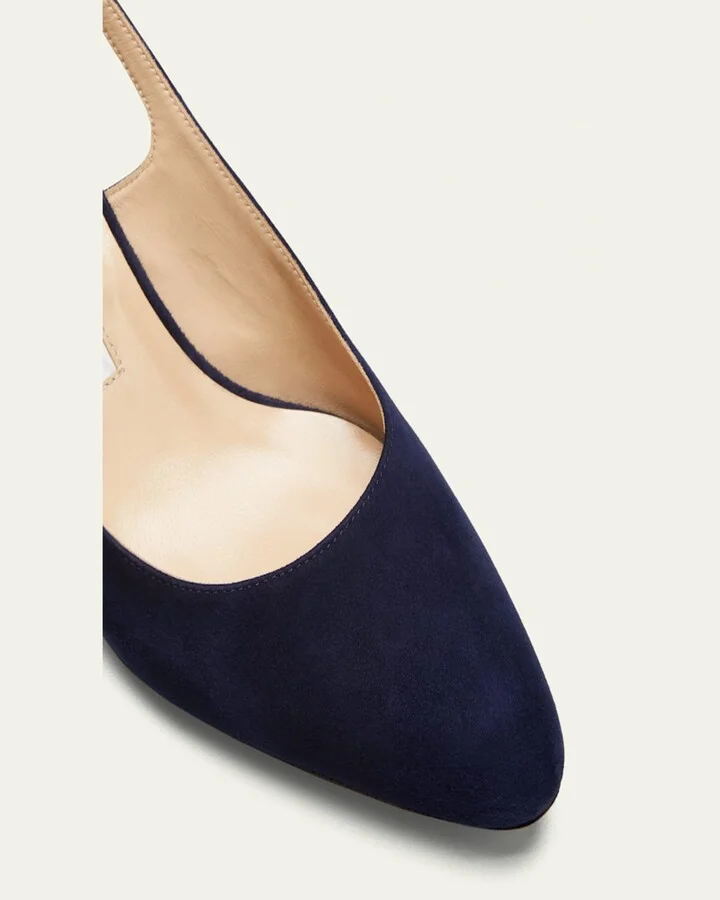 Allurasan Suede Slingback Pumps - Image 2