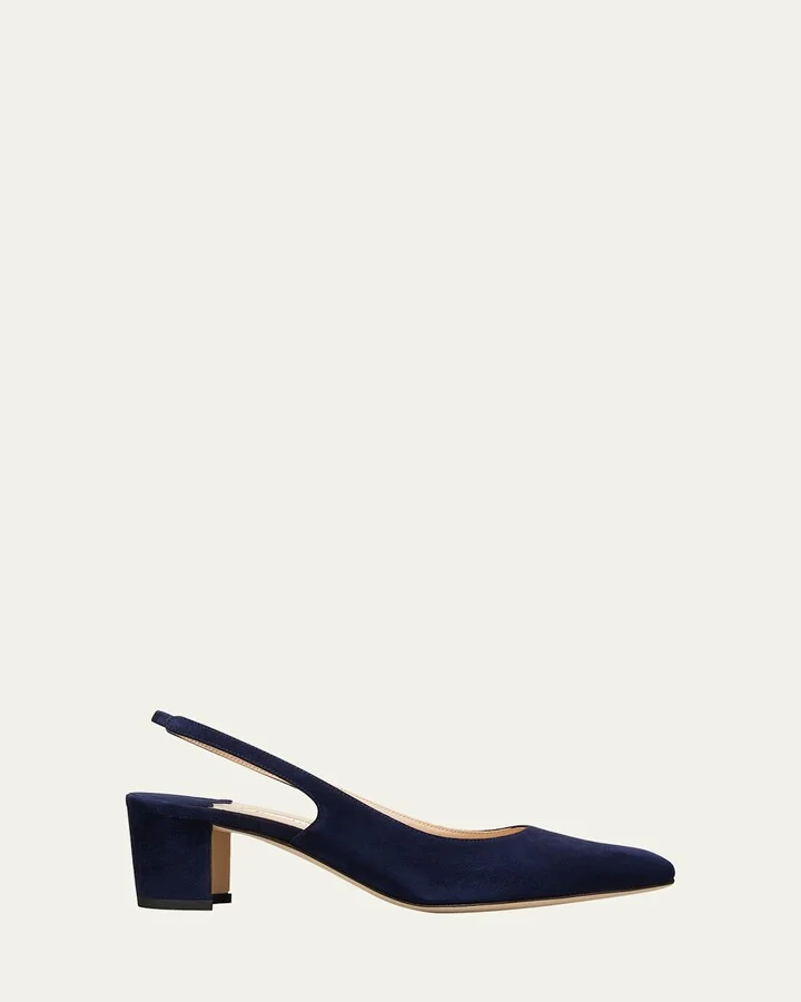 Allurasan Suede Slingback Pumps