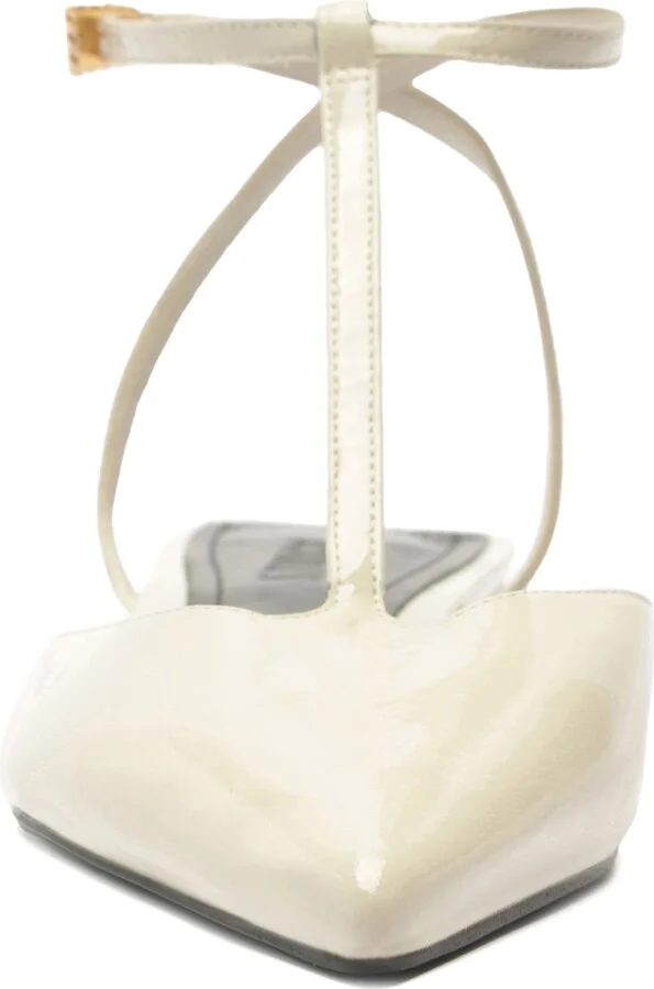Allure Pointed Toe T-Strap Flat - Image 4
