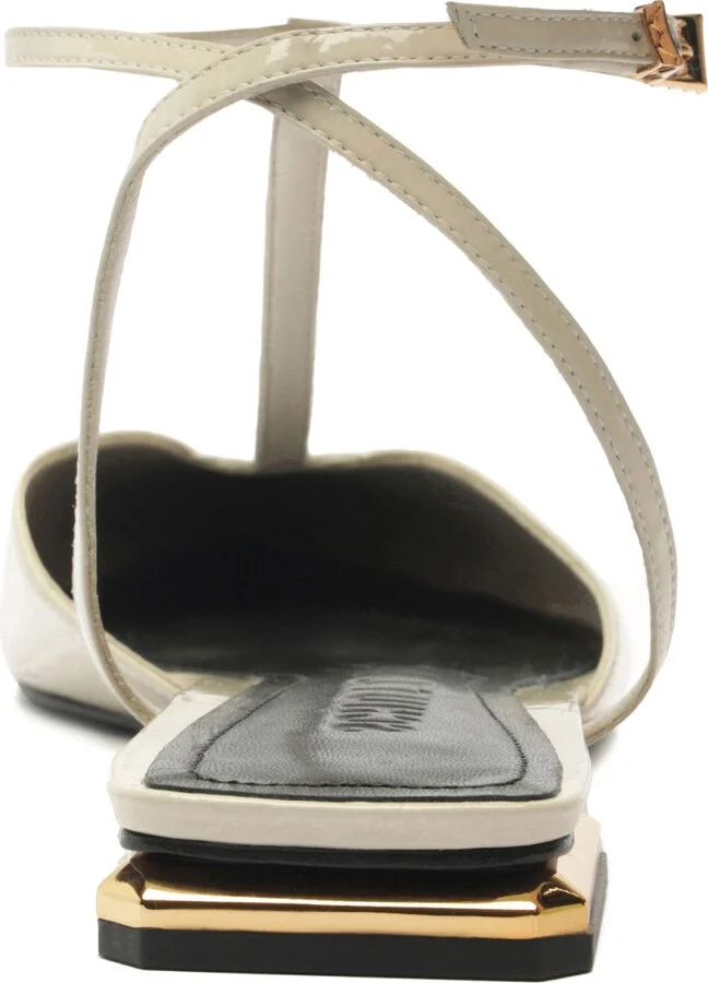 Allure Pointed Toe T-Strap Flat - Image 7