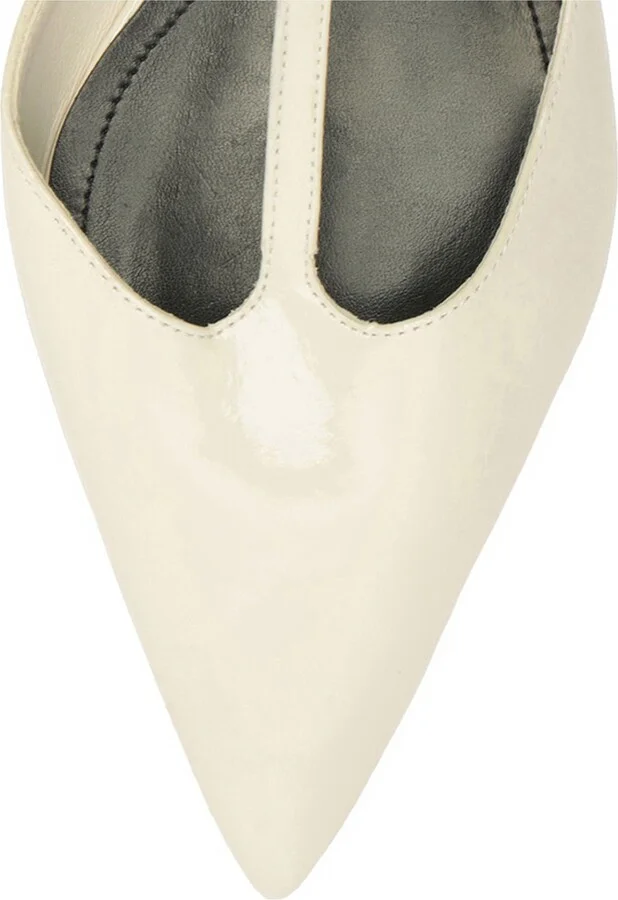 Allure Pointed Toe T-Strap Flat - Image 8