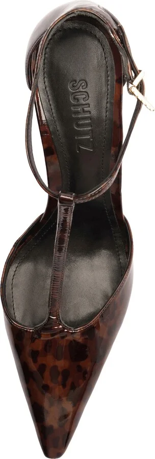 Allure Pointed Toe T-Strap Pump - Image 5