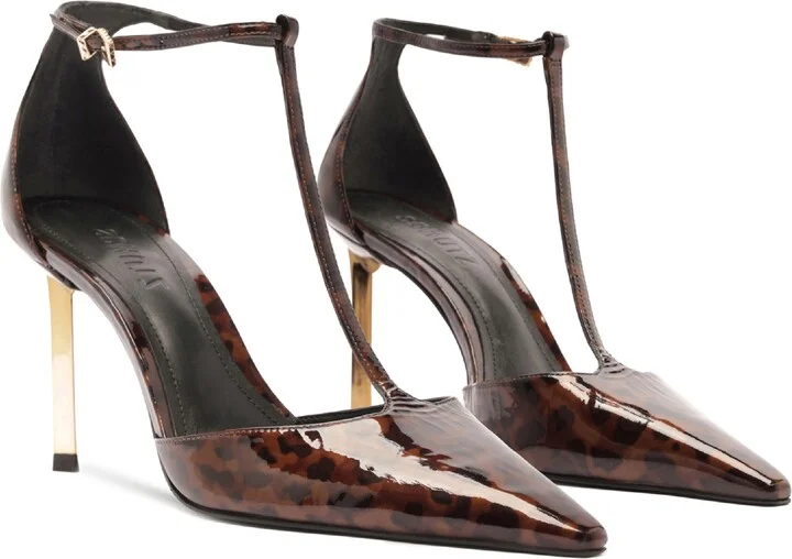 Allure Pointed Toe T-Strap Pump - Image 9
