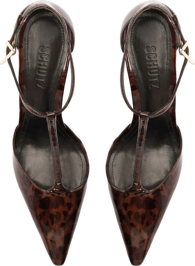 Allure Pointed Toe T-Strap Pump - Image 10