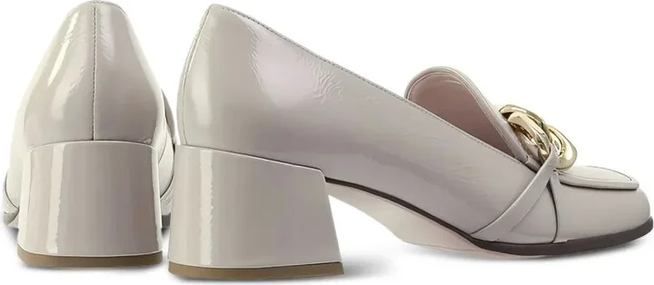 Ally block-heel leather loafers - Image 3