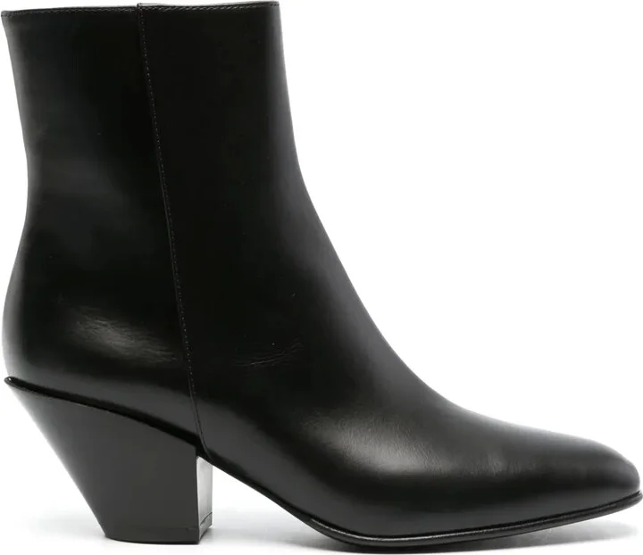 Allyk 70mm ankle leather boots