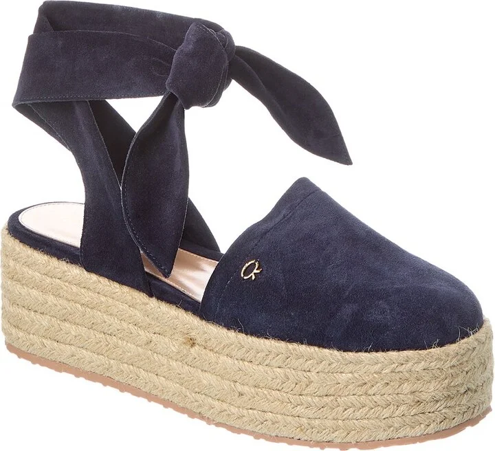 Almeria 40 Suede Platform Sandal