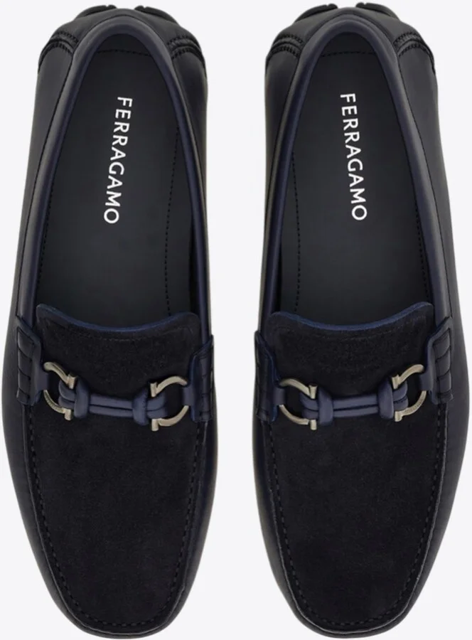 Almeria Leather and Suede Loafers - Image 2