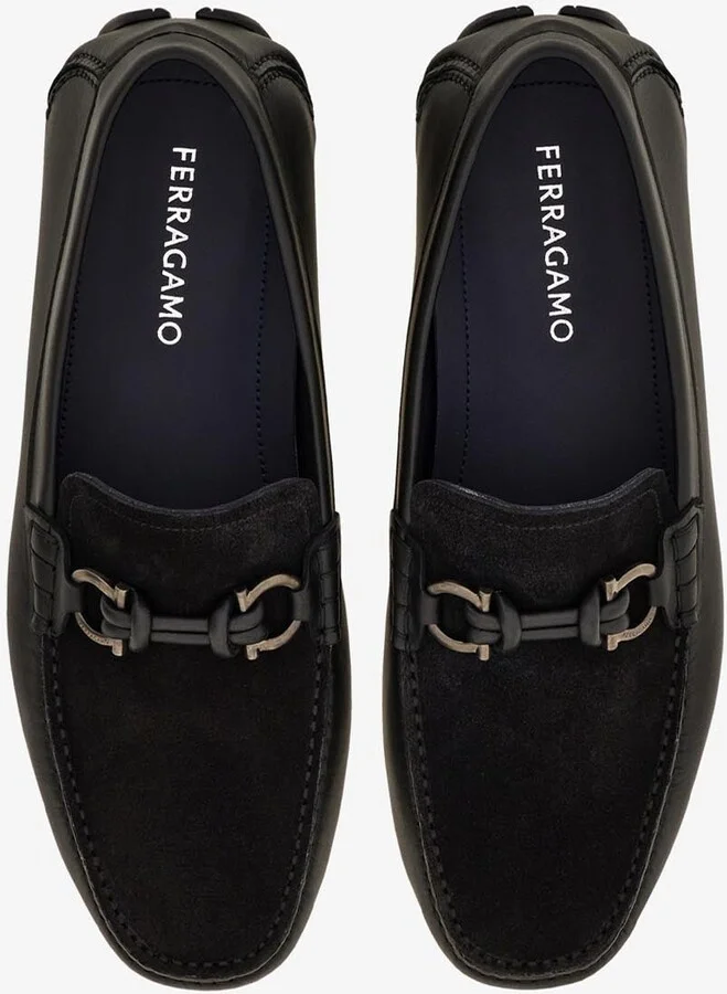 Almeria Leather and Suede Loafers - Image 2