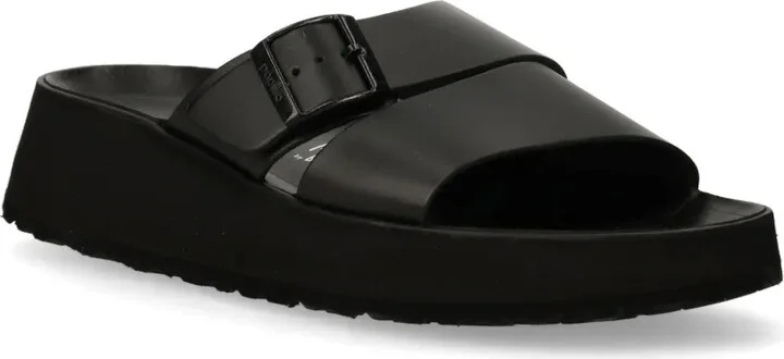 Almina leather slides