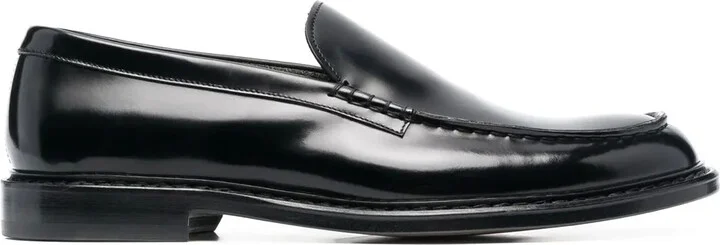 Almod-Toe Leather Loafers