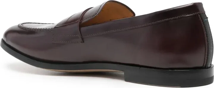 Almond Leather Loafers - Image 3