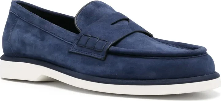 Almond Leather Loafers - Image 2