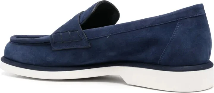 Almond Leather Loafers - Image 3