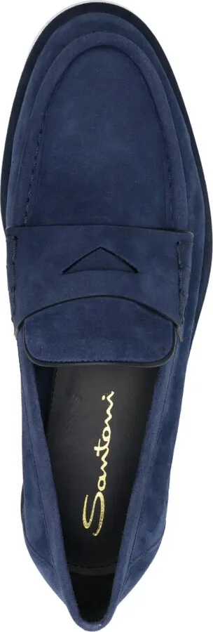 Almond Leather Loafers - Image 4
