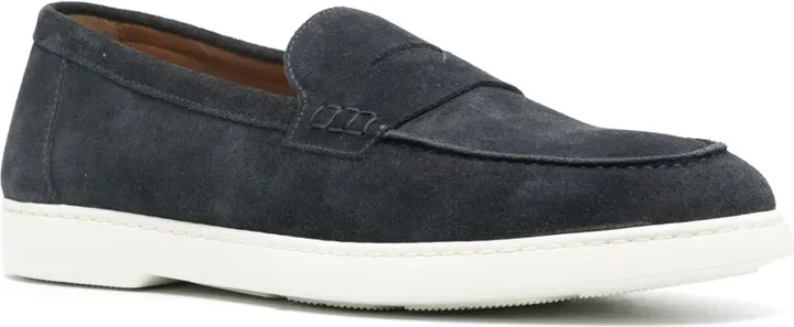 Almond Suede Loafers - Image 2