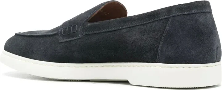 Almond Suede Loafers - Image 3