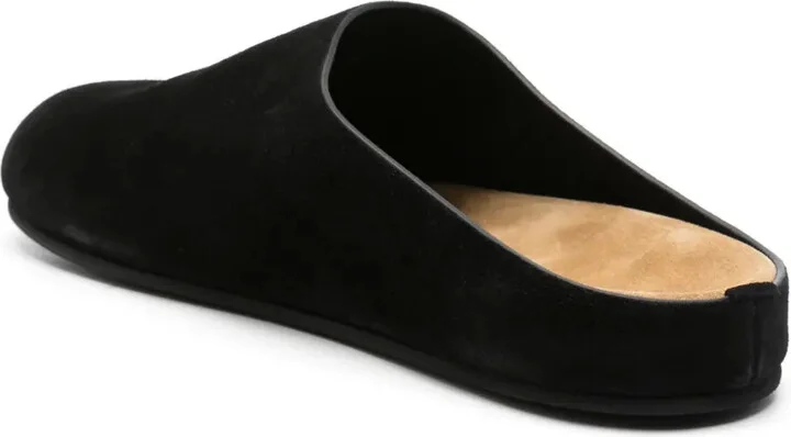 Almond Suede Sandals - Image 3