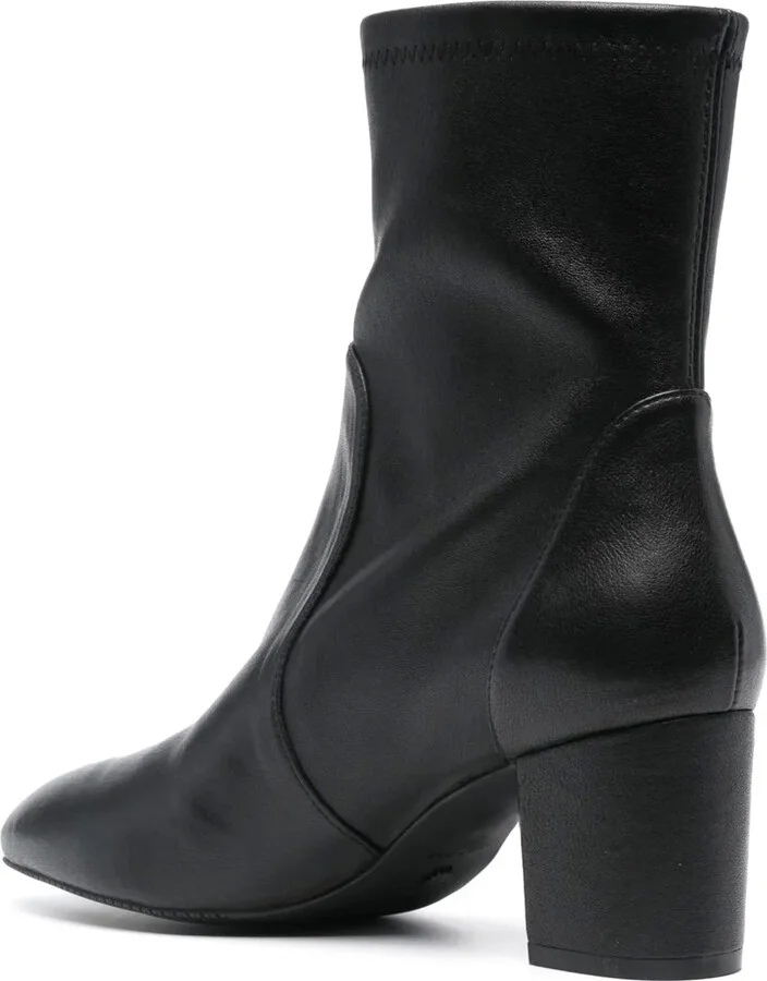 Almond-Toe 65mm Leather Boots - Image 3