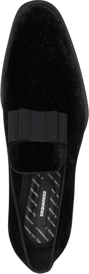 Almond-Toe Bow-Detail Loafers - Image 4