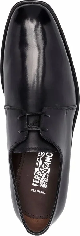 almond-toe lace-up Derby shoes - Image 4