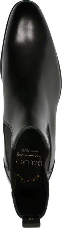 Almond Toe Leather Ankle Boots - Image 4