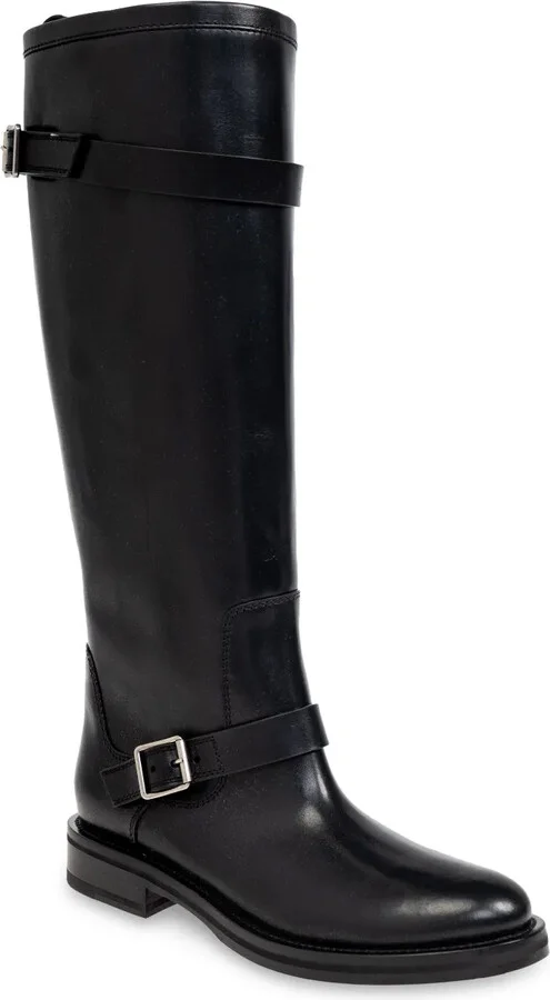 Almond-Toe Leather Boots - Image 4