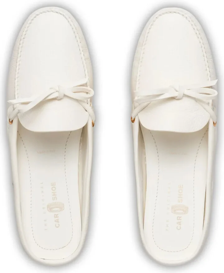 Almond-Toe Leather Driving Slippers - Image 4