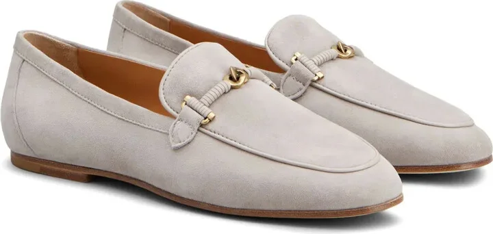 Almond-Toe Leather Loafers - Image 2