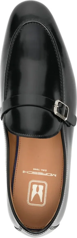 Almond-Toe Leather Loafers - Image 4