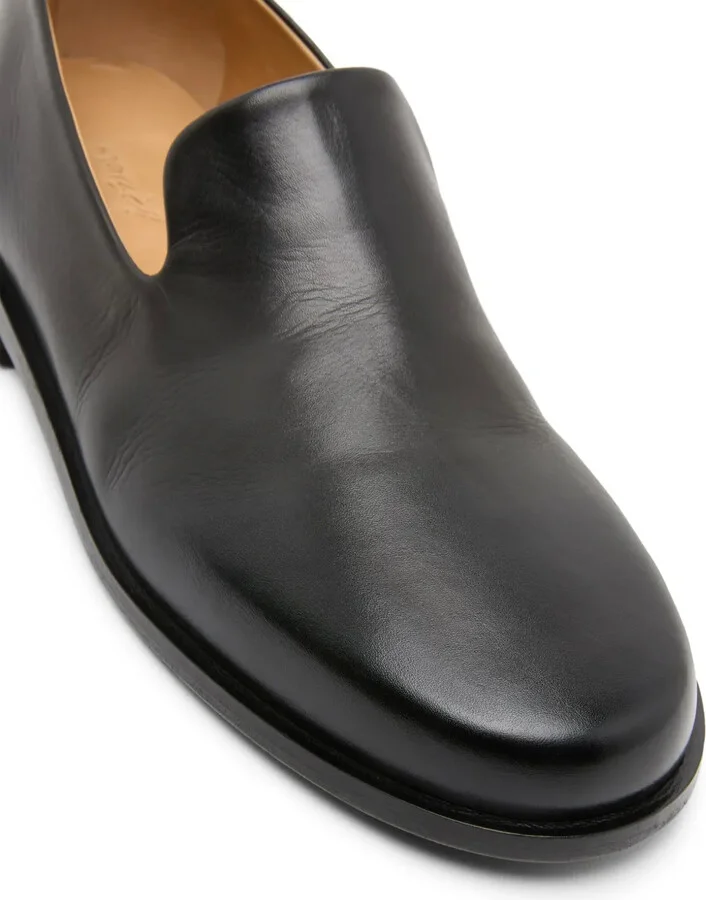 Almond-Toe Leather Loafers - Image 4