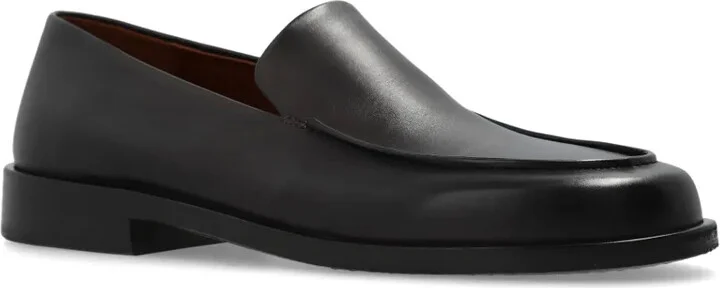 Almond-Toe Leather Loafers - Image 2