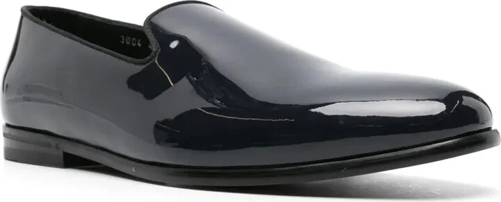 Almond-Toe Leather Loafers - Image 2
