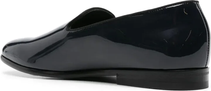 Almond-Toe Leather Loafers - Image 3