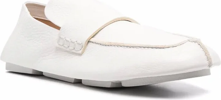 Almond-Toe Leather Loafers - Image 2