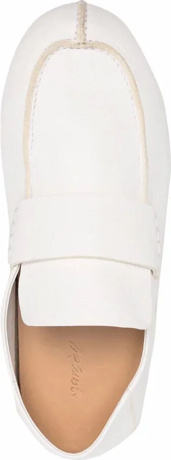 Almond-Toe Leather Loafers - Image 4