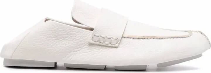 Almond-Toe Leather Loafers - Image 5
